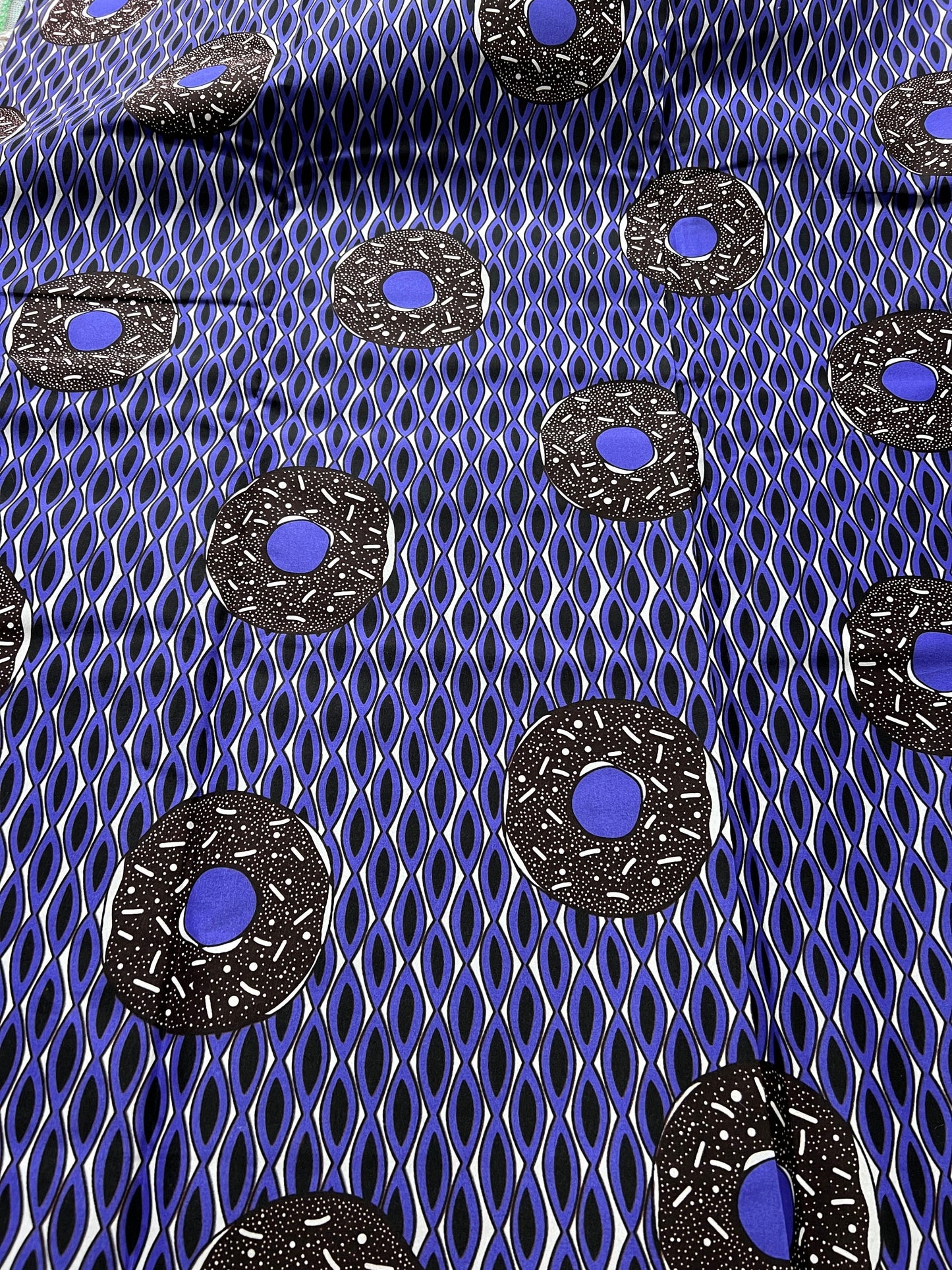 Polycotton African Fabric 6 Yards Soft Ankara Wax Print Material