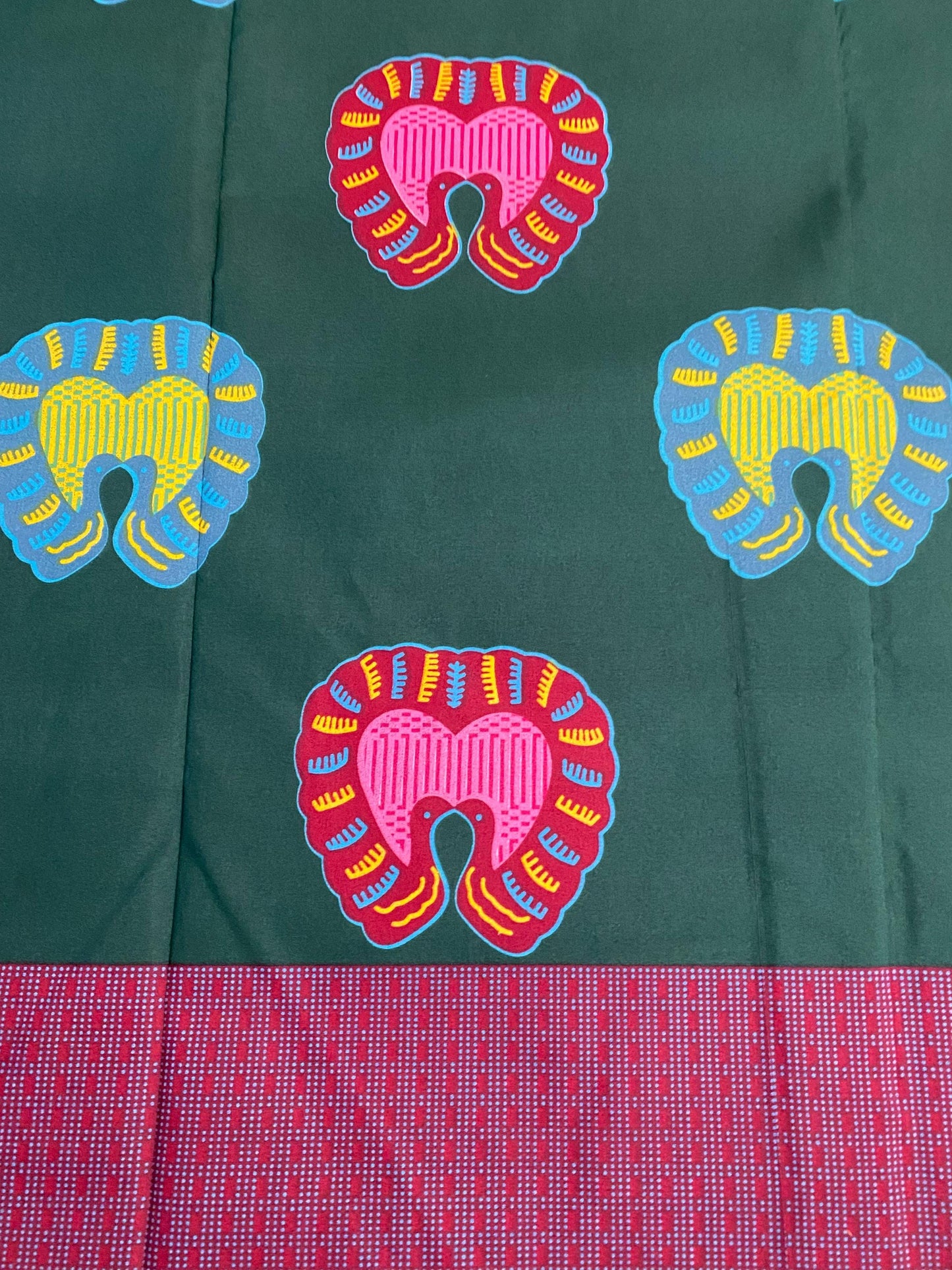 Polycotton African Fabric 6 Yards Soft Ankara Wax Print Material