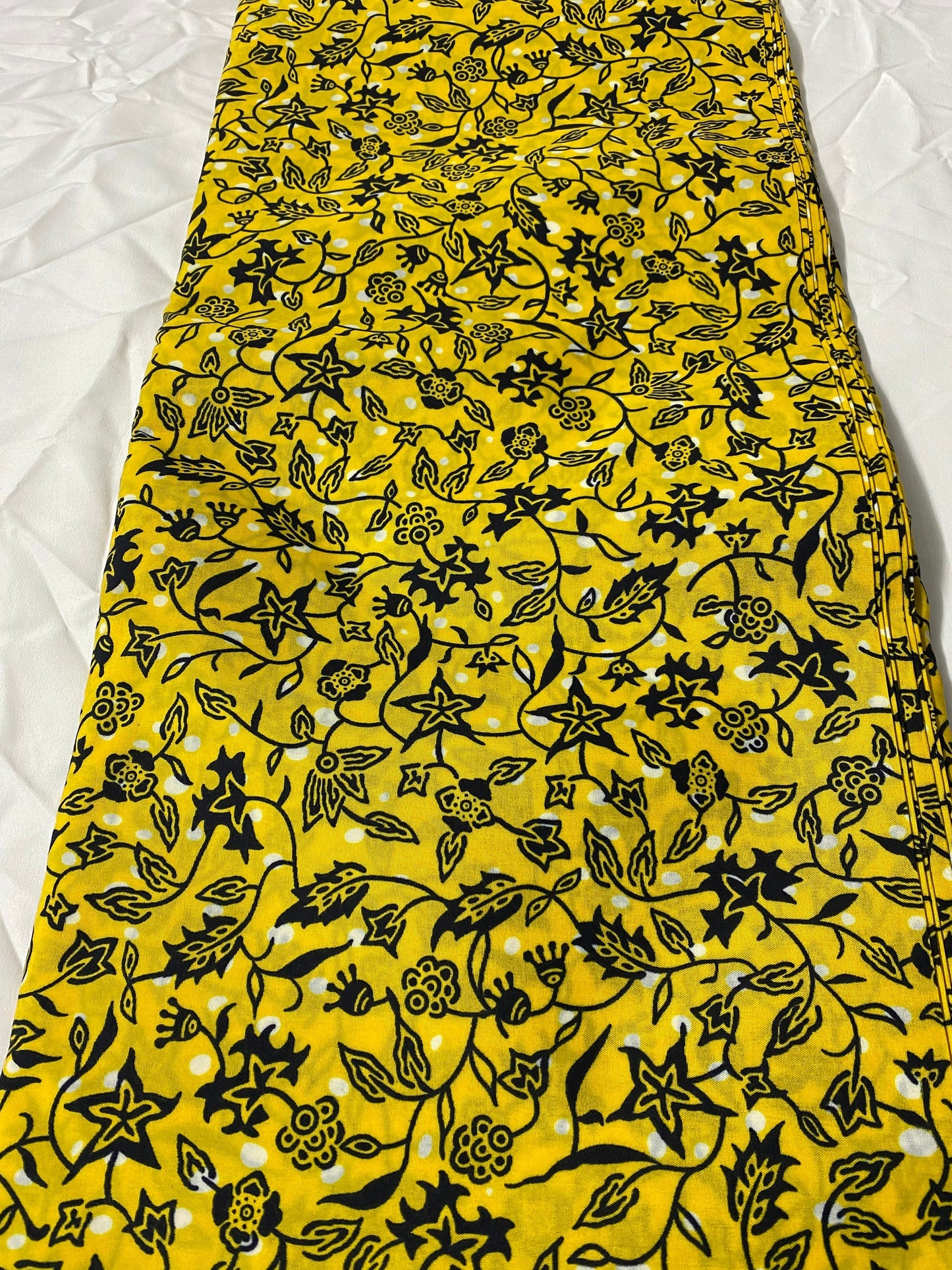 Polycotton African Fabric 6 Yards Soft Ankara Wax Print Material