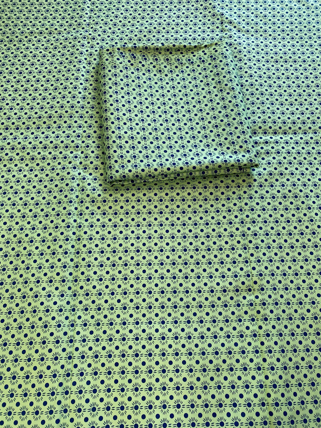 6yards Polycotton African Fabric  Soft Ankara Wax Print Material