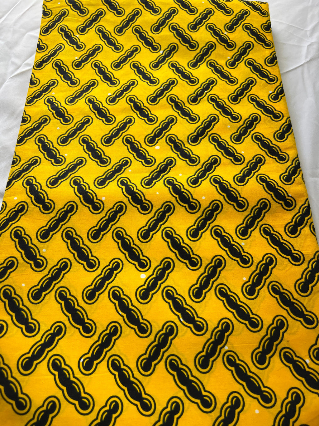 African Wax Print Fabric: Multicolored Cotton Textile, 6 Yard