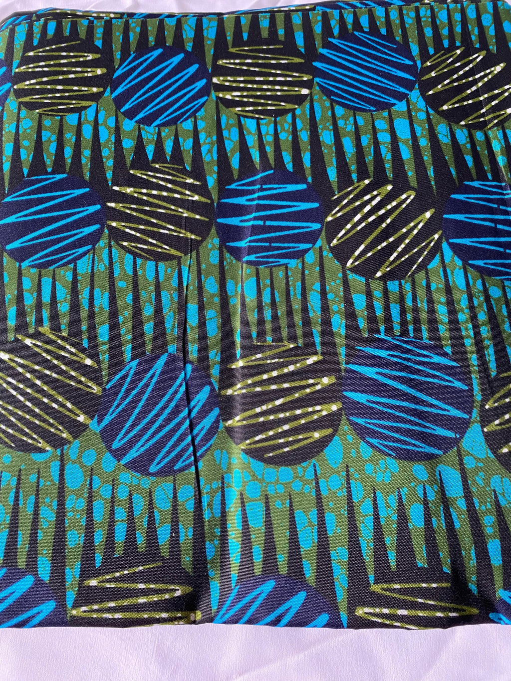 Polycotton African Fabric 6 Yards Soft Ankara Wax Print Material
