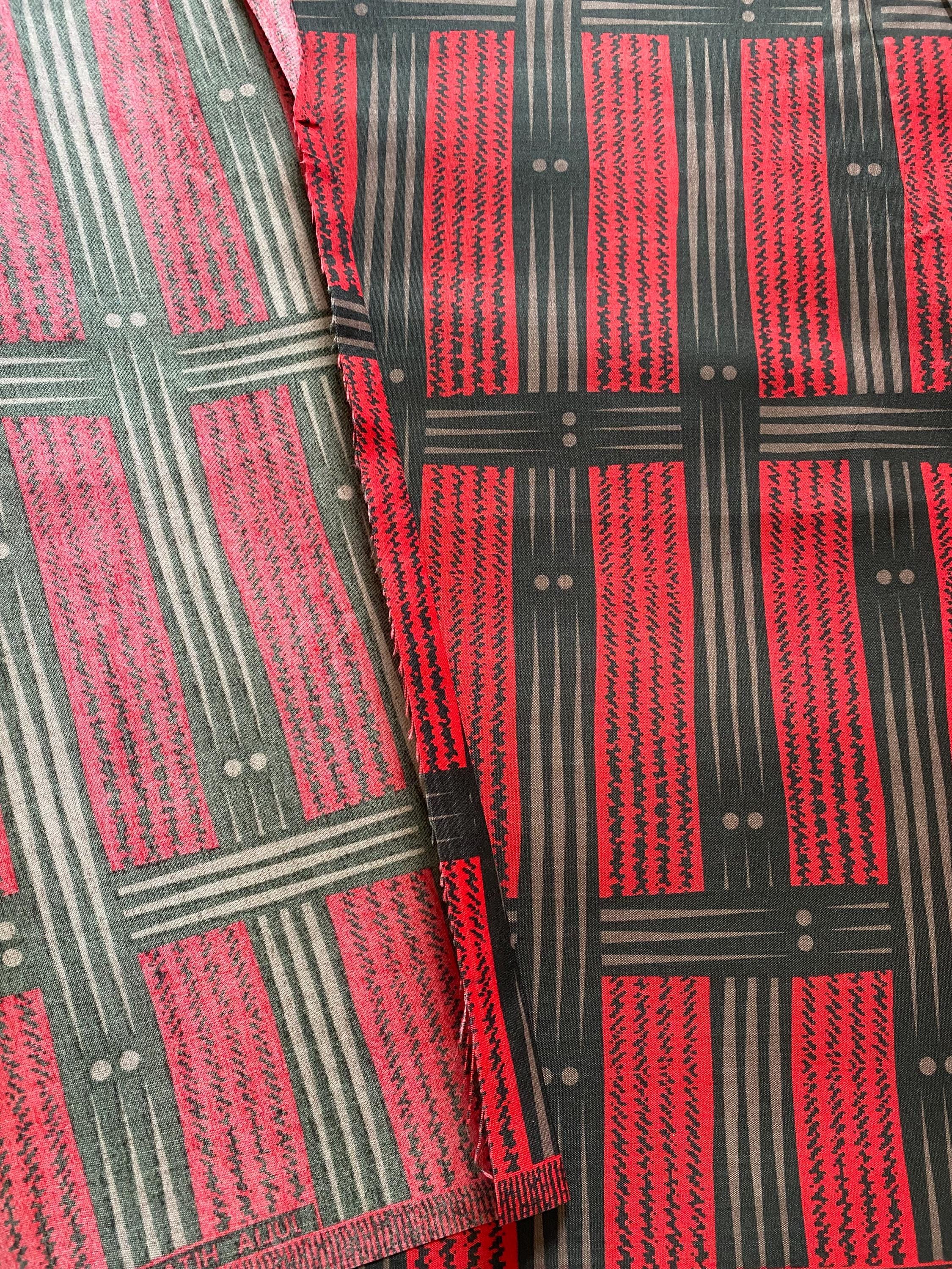 Polycotton African Fabric 6 Yards Soft Ankara Wax Print Material