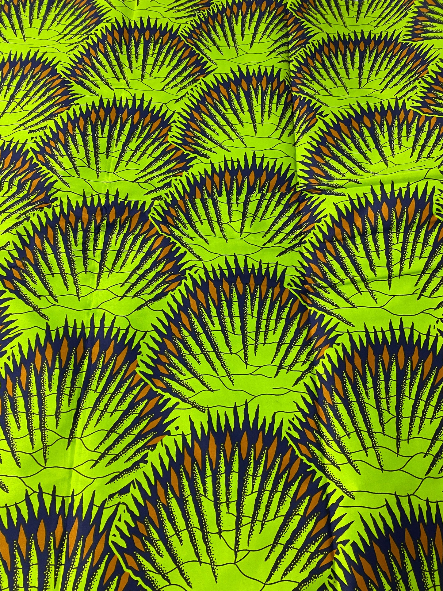 Polycotton African Fabric 6 Yards Soft Ankara Wax Print Material