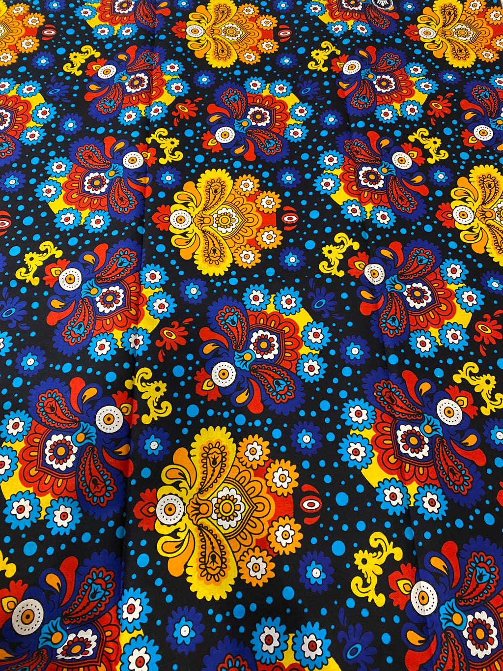 6 Yards 100% Cotton Ankara Wax Print Fabric African Print for Dressmaking, Quilting & Home Décor