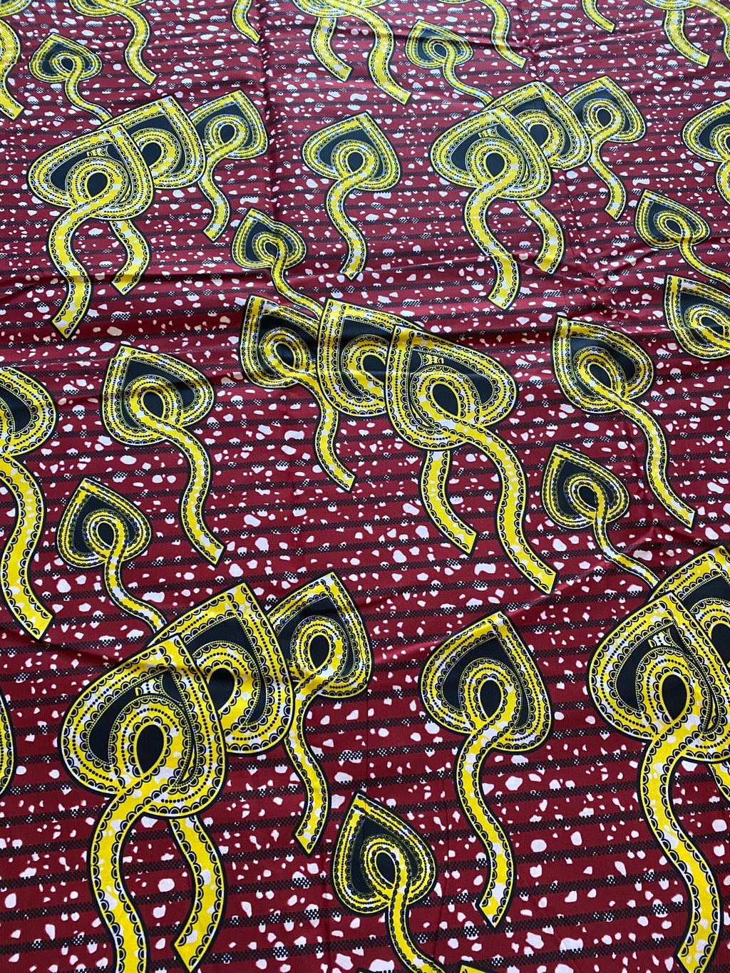 Polycotton African Fabric 6 Yards Soft Ankara Wax Print Material