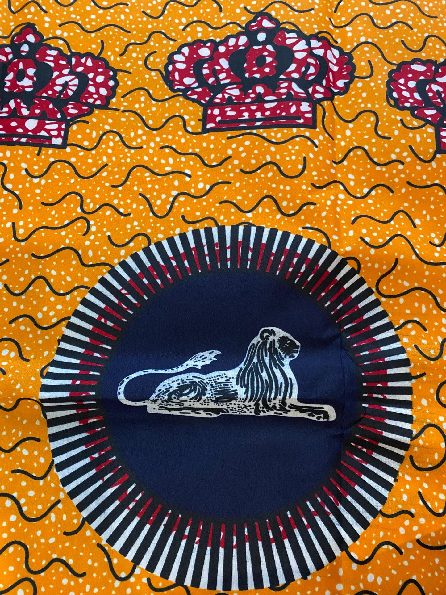 Polycotton African Fabric 6 Yards Soft Ankara Wax Print Material