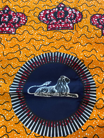 Polycotton African Fabric 6 Yards Soft Ankara Wax Print Material