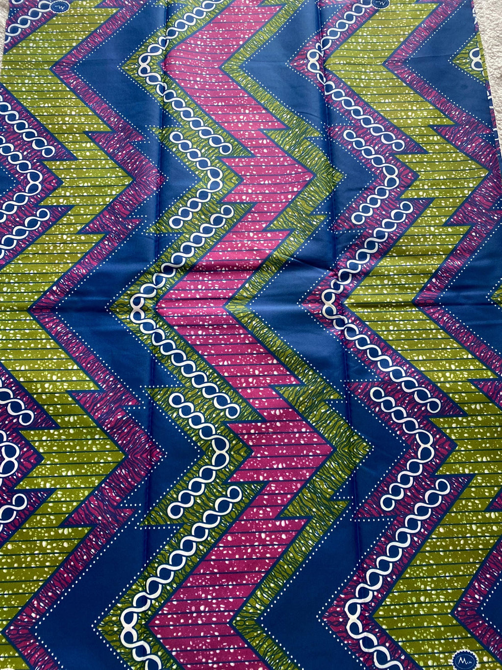 Polycotton African Fabric 6 Yards Soft Ankara Wax Print Material