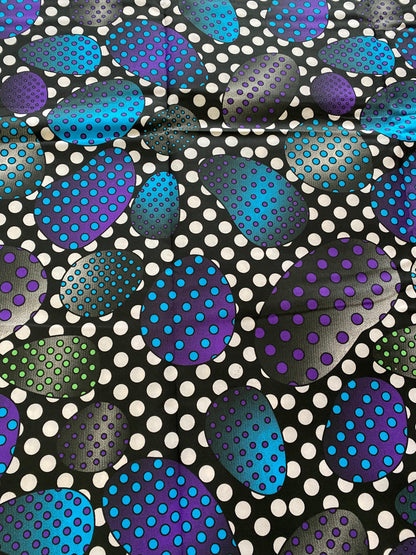 Polycotton African Fabric 6 Yards Soft Ankara Wax Print Material