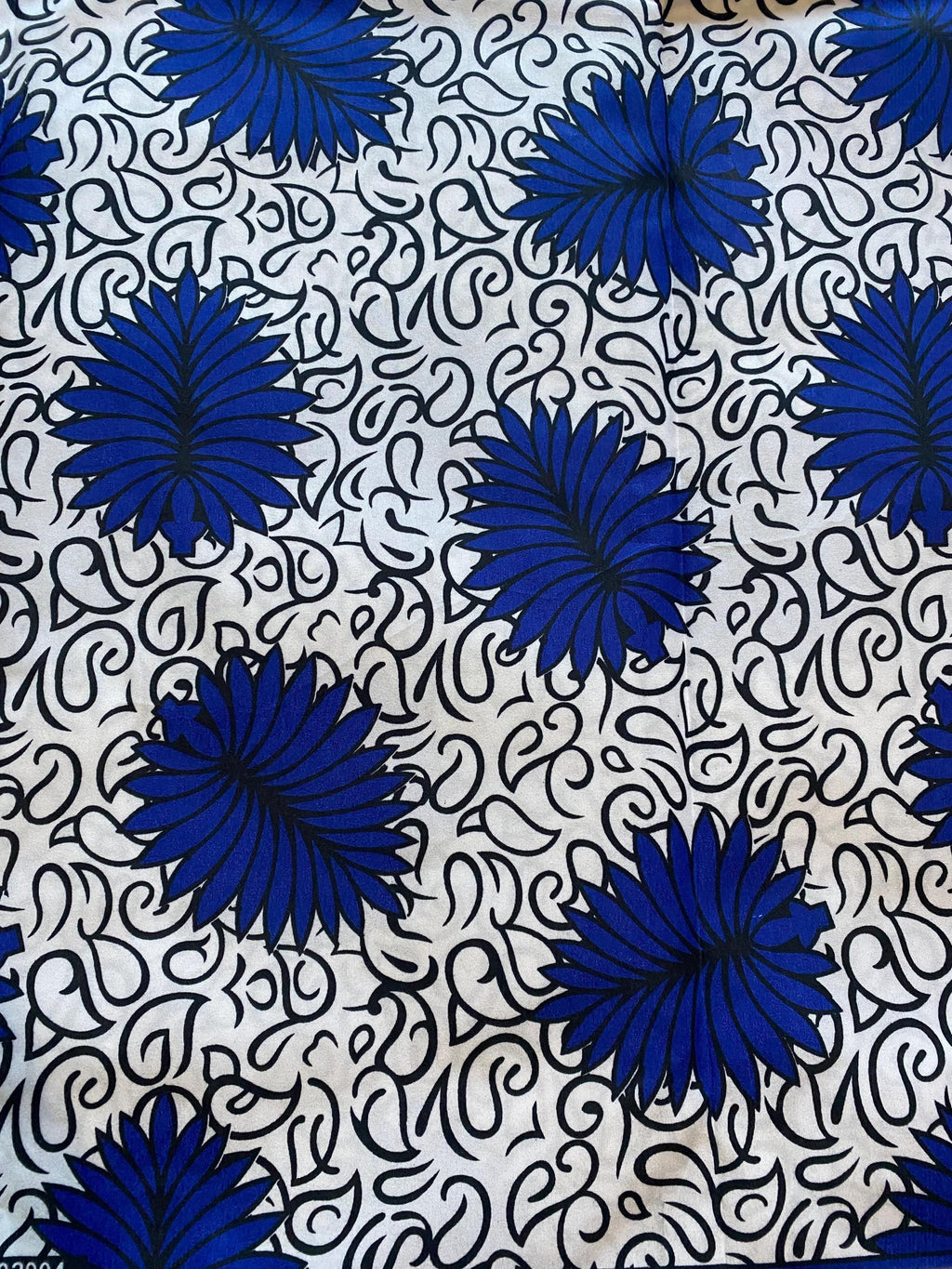Polycotton African Fabric 6 Yards Soft Ankara Wax Print Material