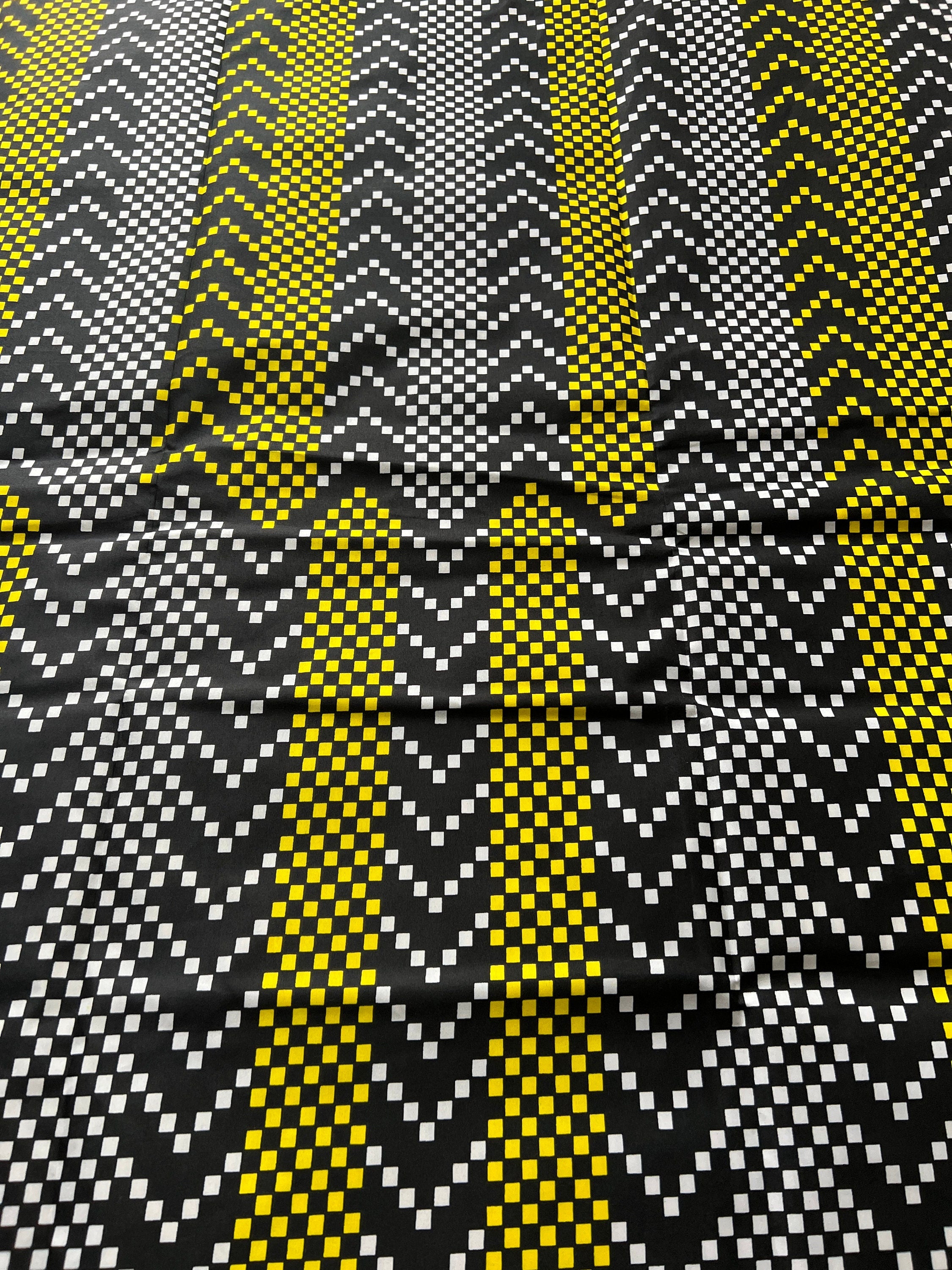 Polycotton African Fabric 6 Yards Soft Ankara Wax Print Material