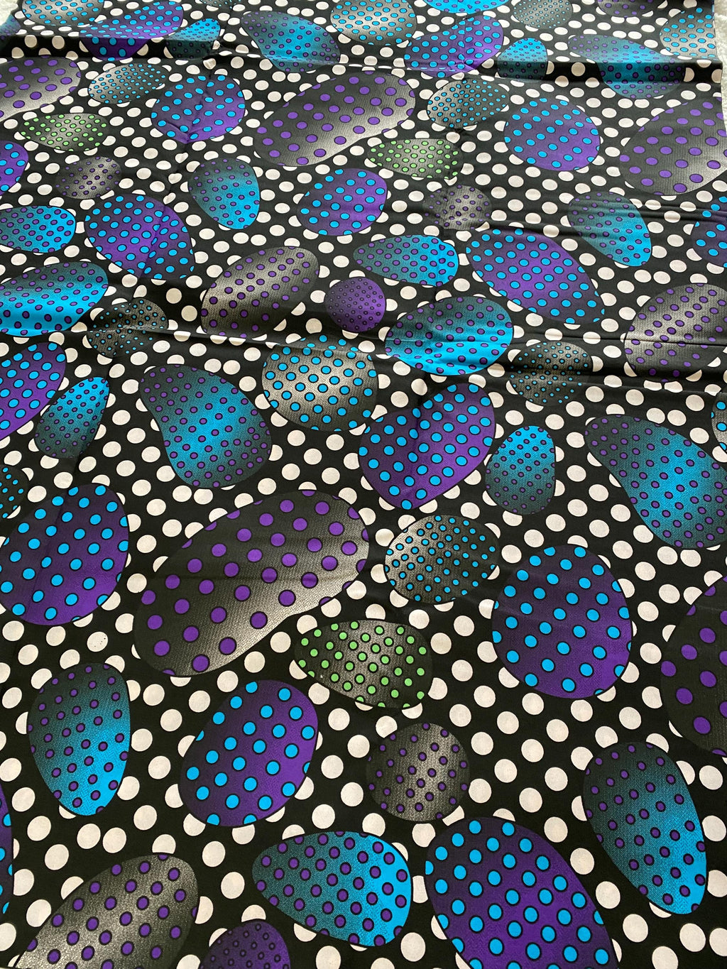 Polycotton African Fabric 6 Yards Soft Ankara Wax Print Material