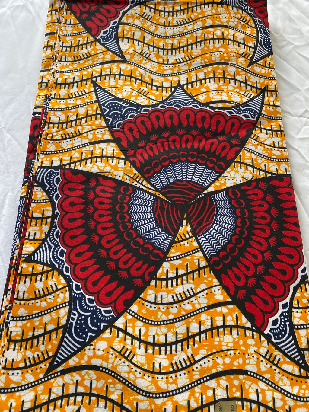 Polycotton African Fabric 6 Yards Soft Ankara Wax Print Material