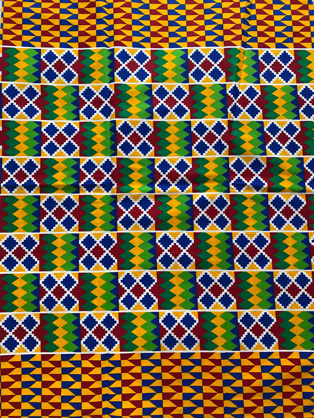 6yards Genuine Kente 100% cotton African wax