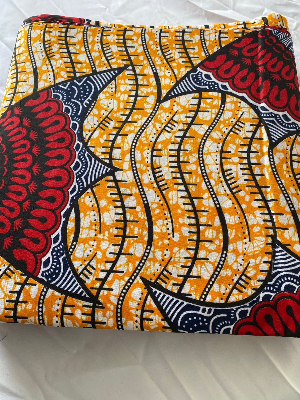 Polycotton African Fabric 6 Yards Soft Ankara Wax Print Material