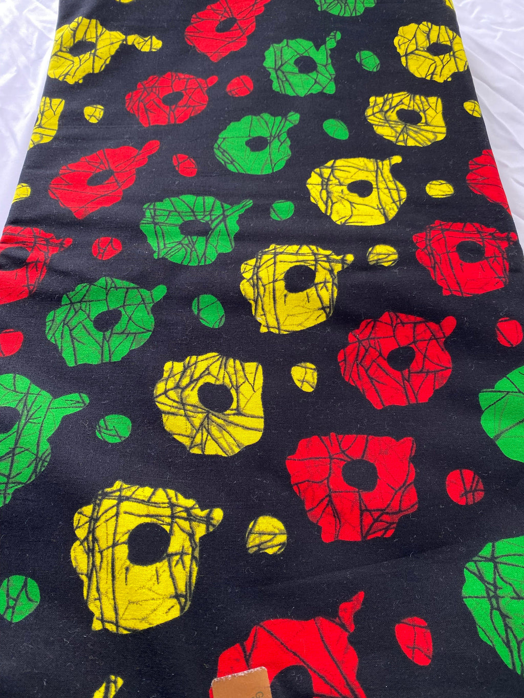 6 Yards 100% Cotton Ankara Wax Print Fabric African Print for Dressmaking, Quilting & Home Décor