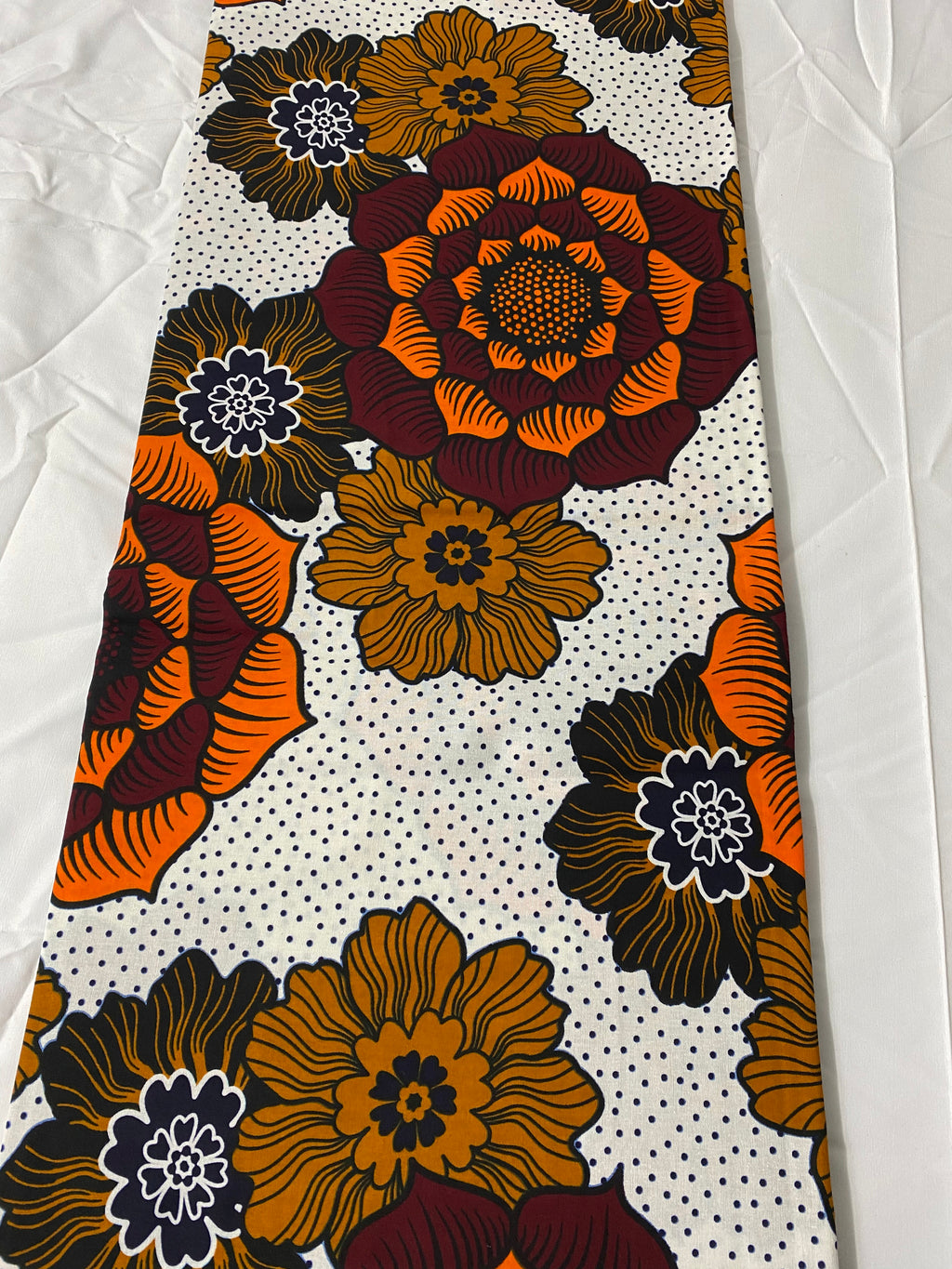 6 Yards 100% Cotton Ankara Wax Print Fabric African Print for Dressmaking, Quilting & Home Décor
