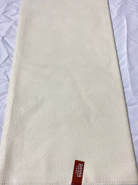 Plain Daviva Fabric 6 Yards Solid Colour African Wax Print