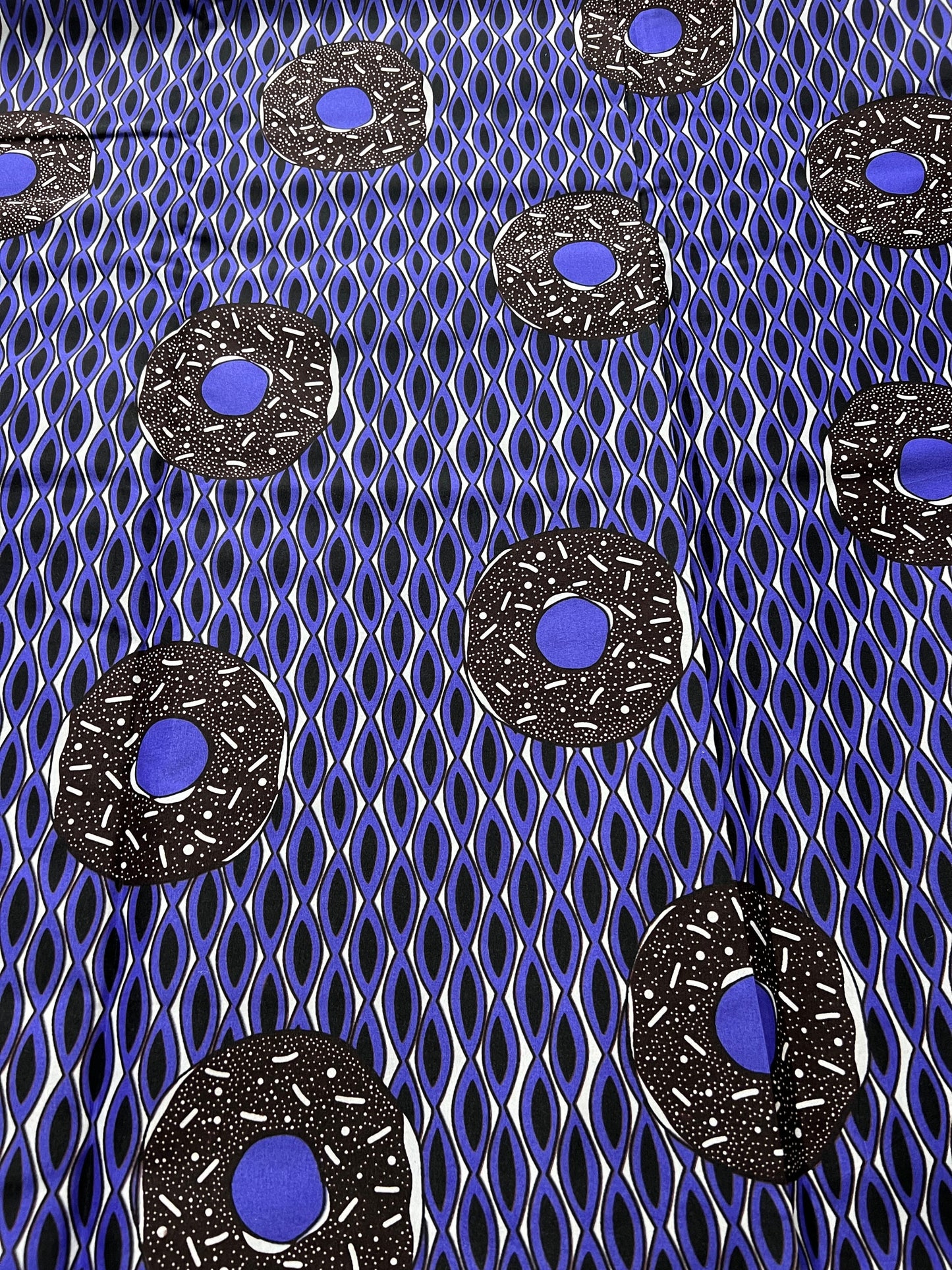 Polycotton African Fabric 6 Yards Soft Ankara Wax Print Material