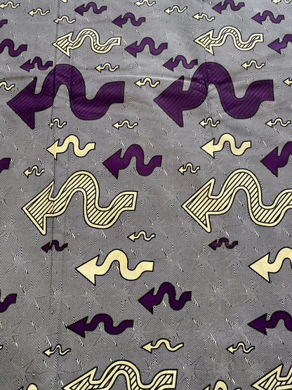 Polycotton African Fabric 6 Yards Soft Ankara Wax Print Material