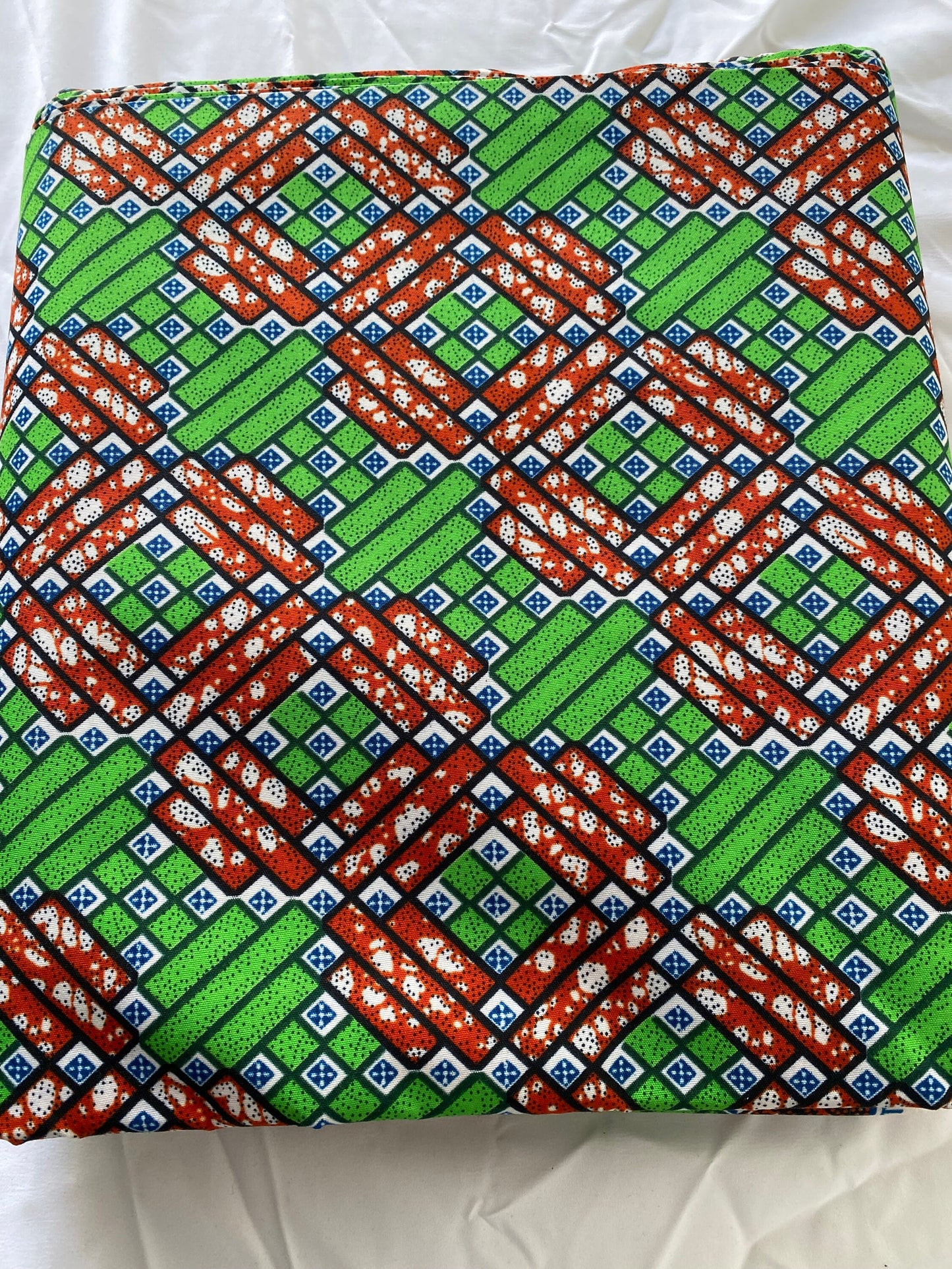 Polycotton African Fabric 6 Yards Soft Ankara Wax Print Material
