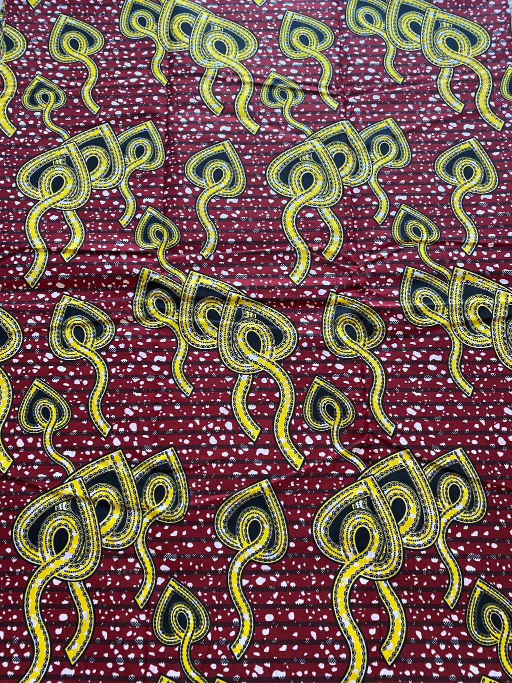 Polycotton African Fabric 6 Yards Soft Ankara Wax Print Material