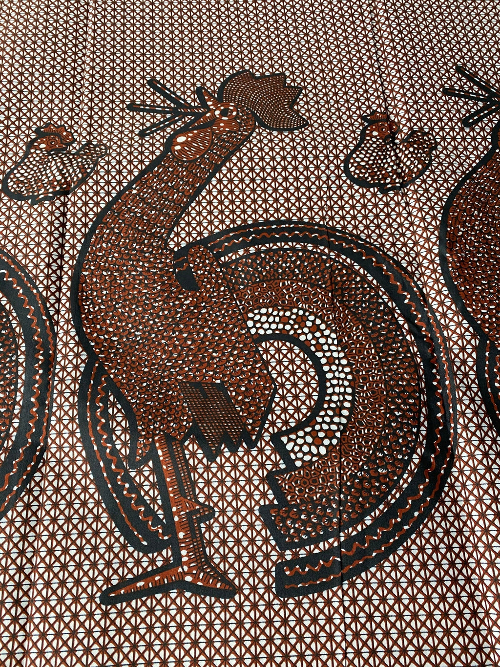 Polycotton African Fabric 6 Yards Soft Ankara Wax Print Material