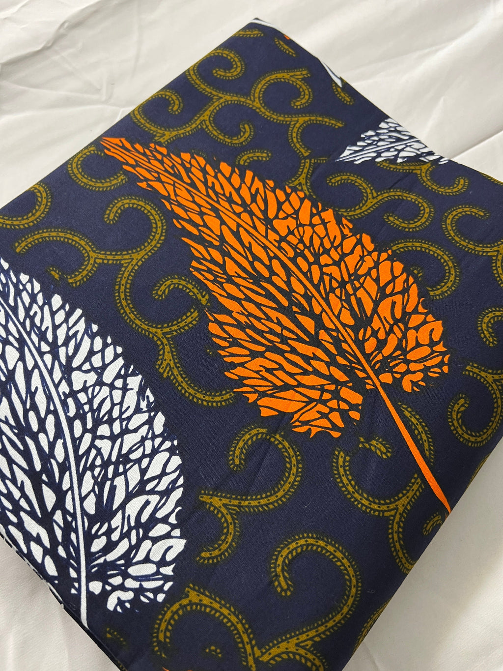 African Wax Print Fabric: Ankara Cotton, 6 Yards