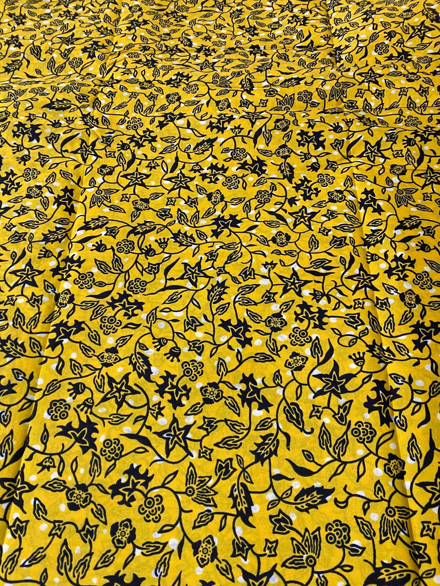 Polycotton African Fabric 6 Yards Soft Ankara Wax Print Material