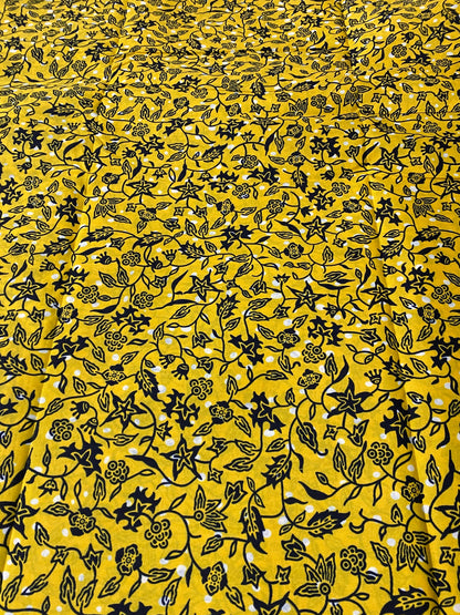 Polycotton African Fabric 6 Yards Soft Ankara Wax Print Material