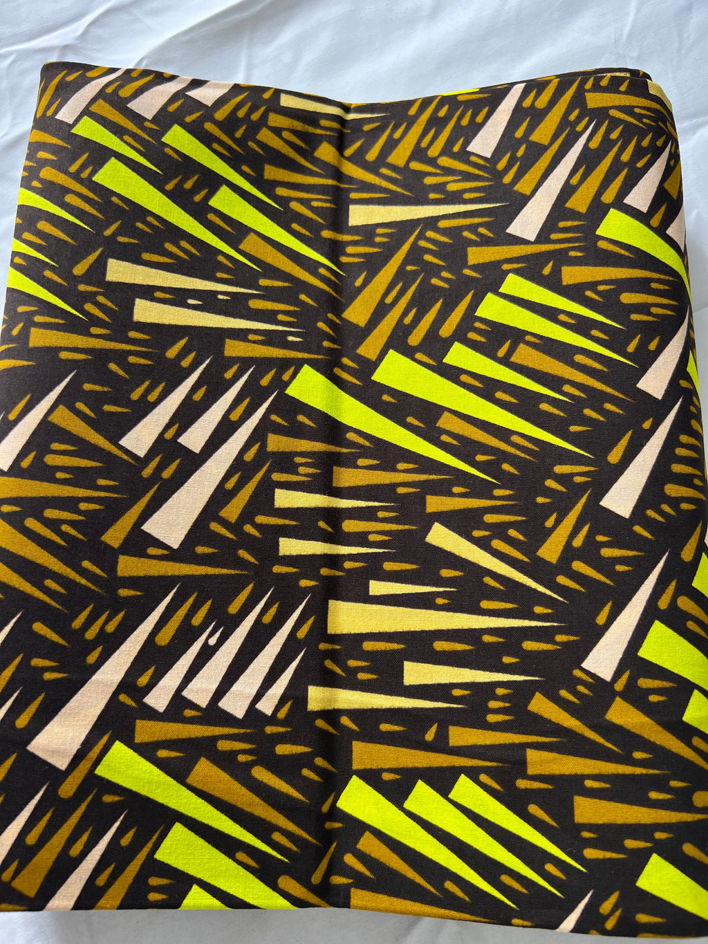 Bold Ankara African Print Fabric: 6 Yards 100% Cotton Wax Print