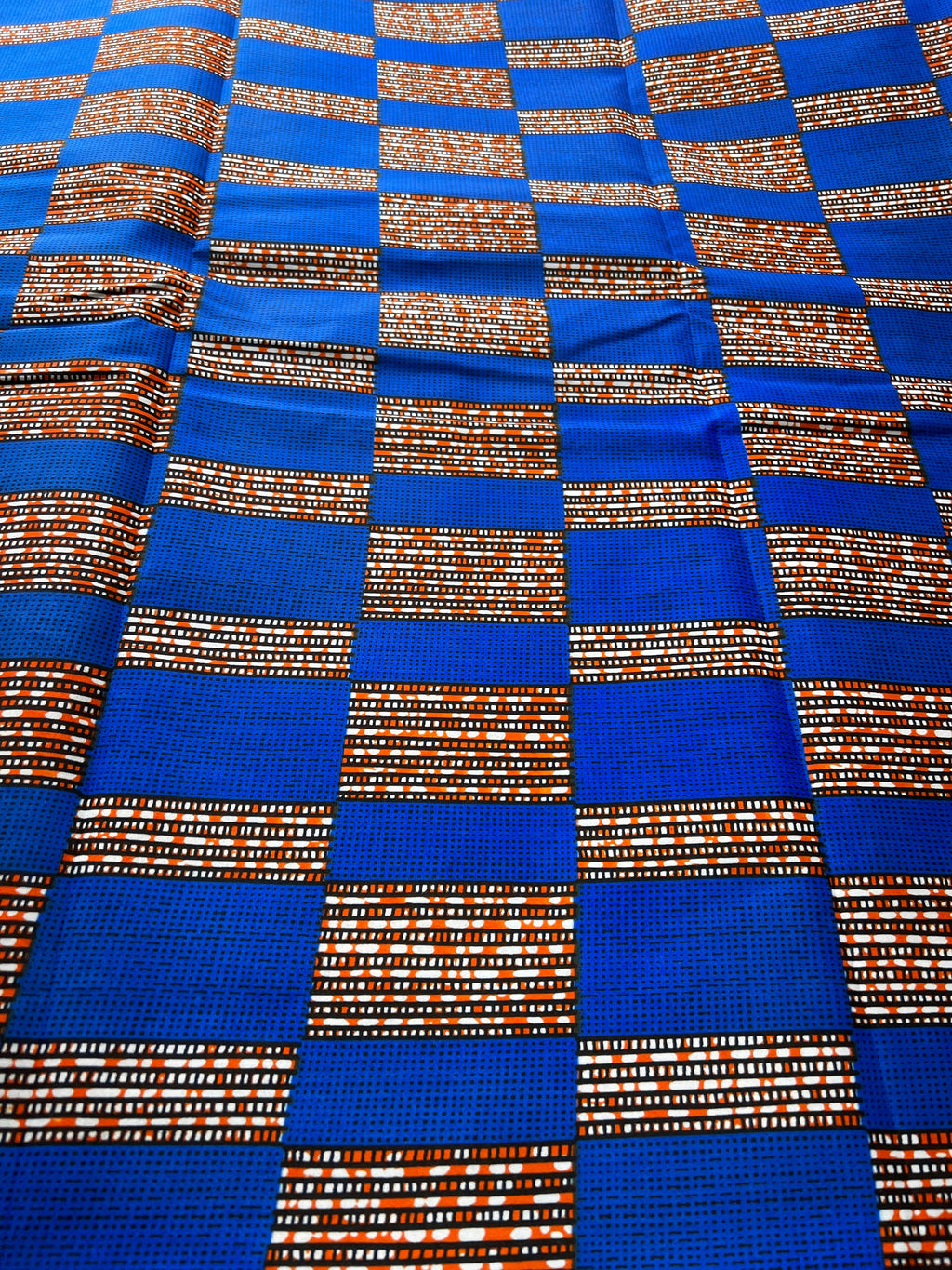 Polycotton African Fabric 6 Yards Soft Ankara Wax Print Material