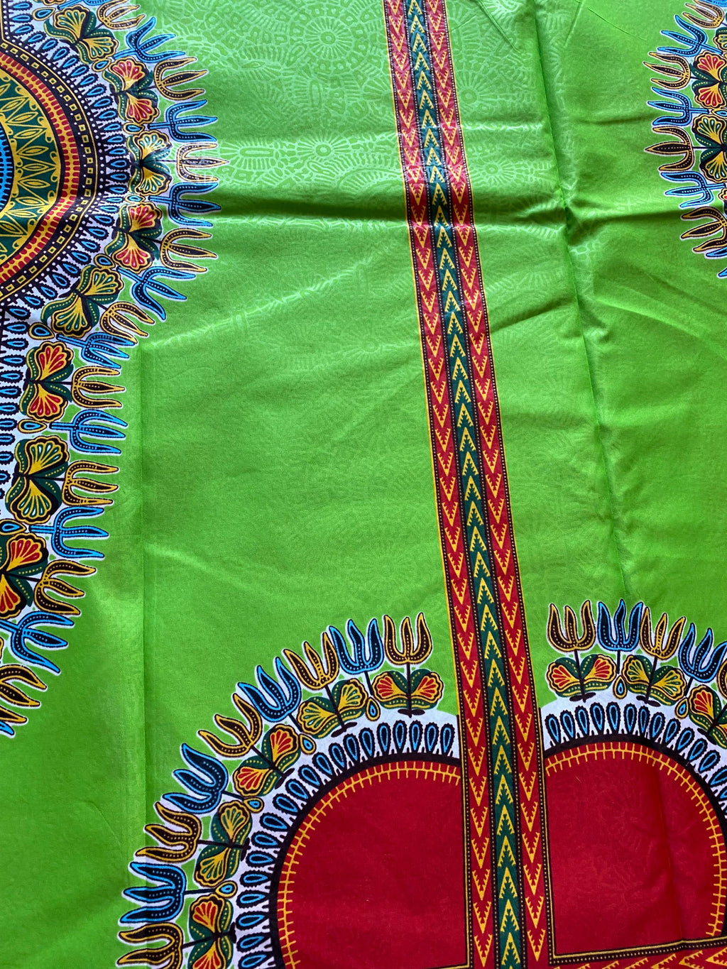 Ankara Wax Fabric Print - Daviva Dashiki Angelina African Cotton, 6 Yards