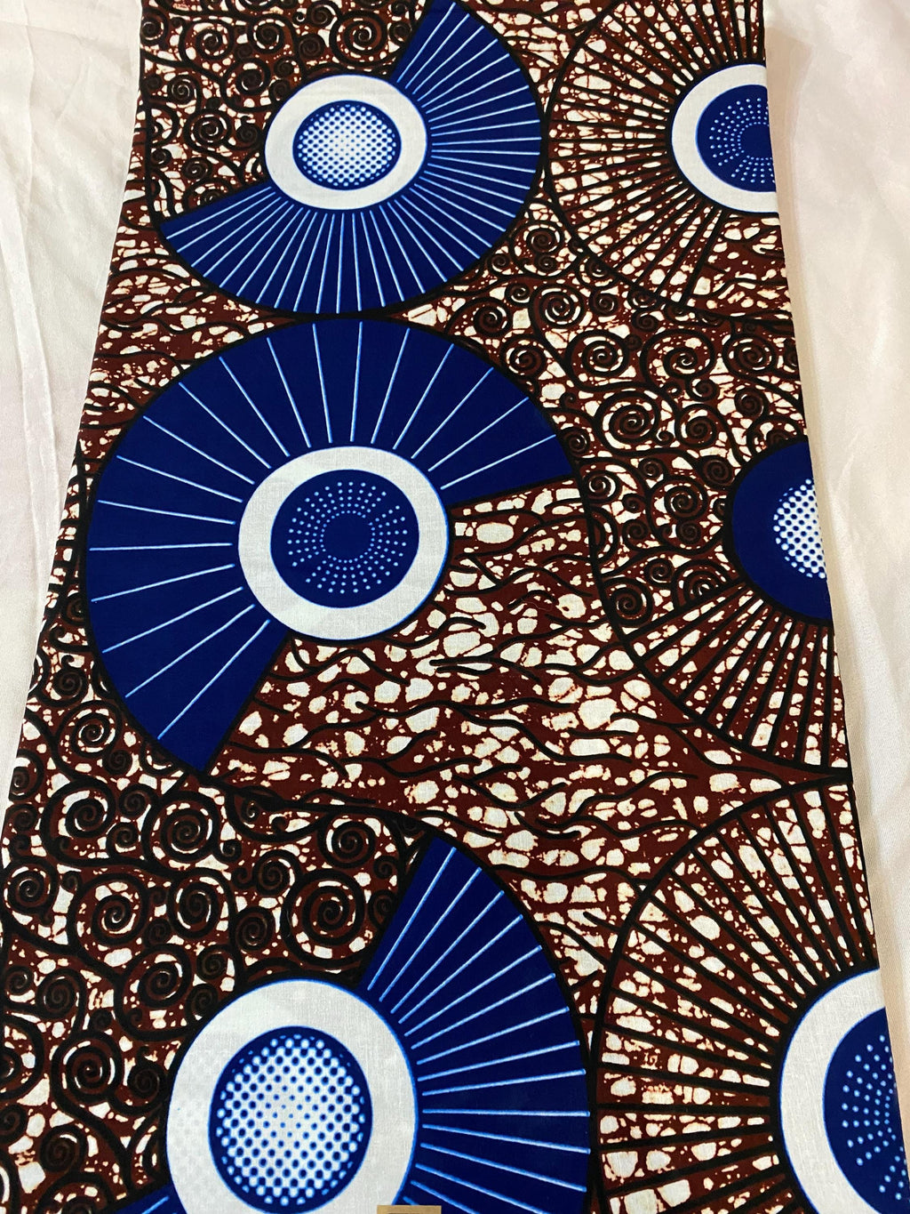 6 Yards 100% Cotton Ankara Wax Print Fabric African Print for Dressmaking, Quilting & Home Décor