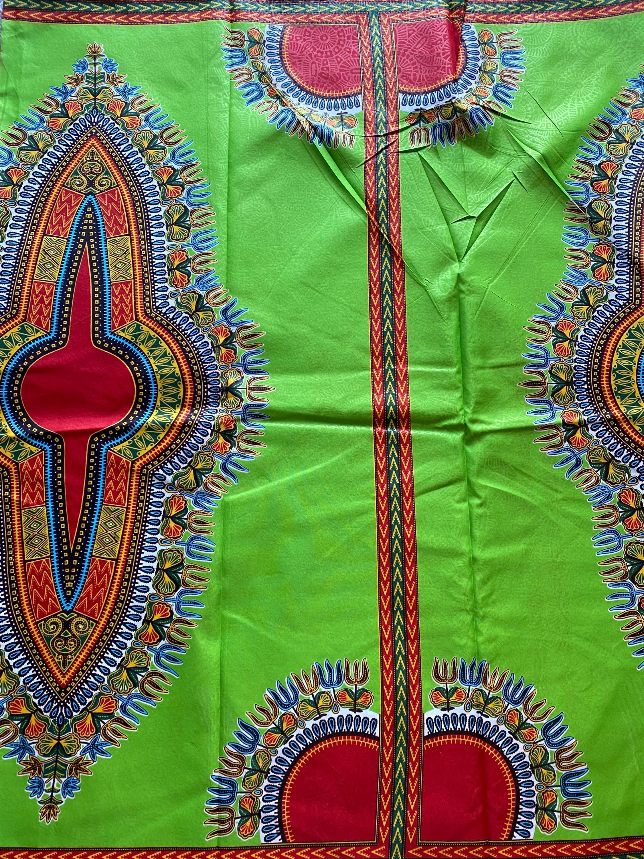 Ankara Wax Fabric Print - Daviva Dashiki Angelina African Cotton, 6 Yards