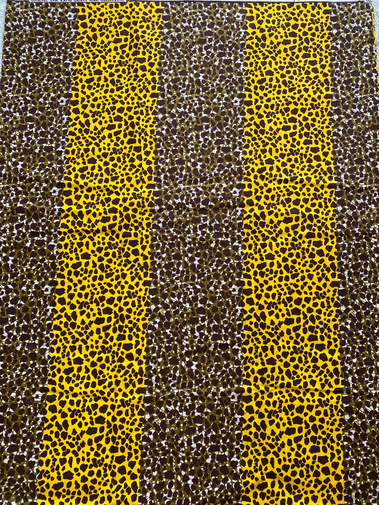 Polycotton African Fabric 6 Yards Soft Ankara Wax Print Material