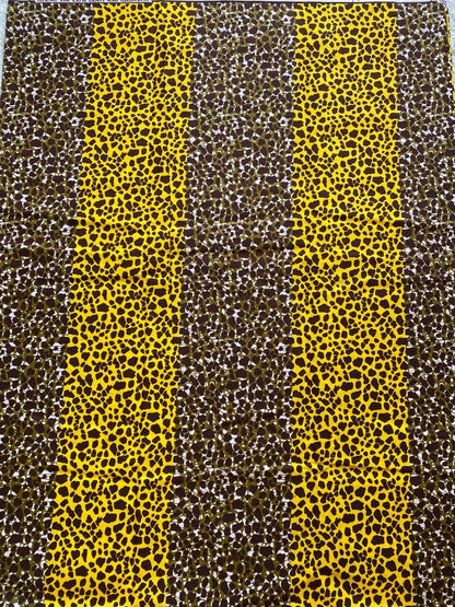 Polycotton African Fabric 6 Yards Soft Ankara Wax Print Material