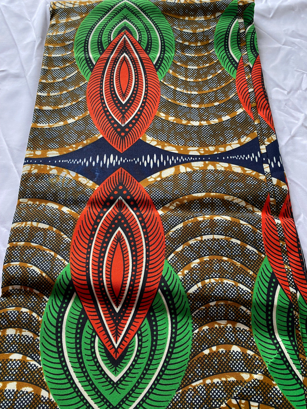 Polycotton African Fabric 6 Yards Soft Ankara Wax Print Material