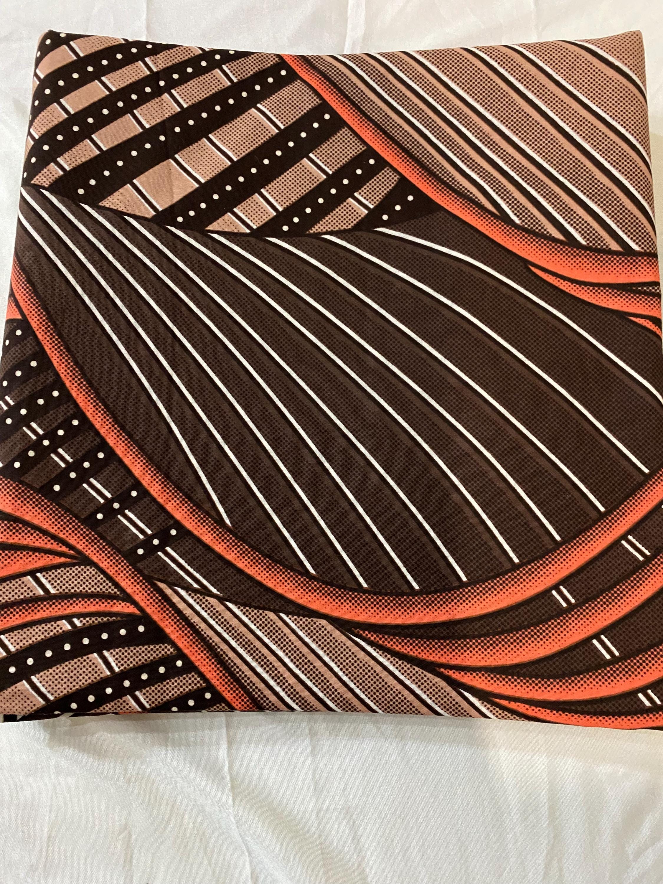 6 Yards 100% Cotton Ankara Wax Print Fabric African Print for Dressmaking, Quilting & Home Décor