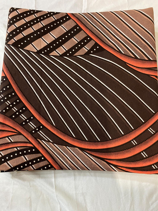 6 Yards 100% Cotton Ankara Wax Print Fabric African Print for Dressmaking, Quilting & Home Décor