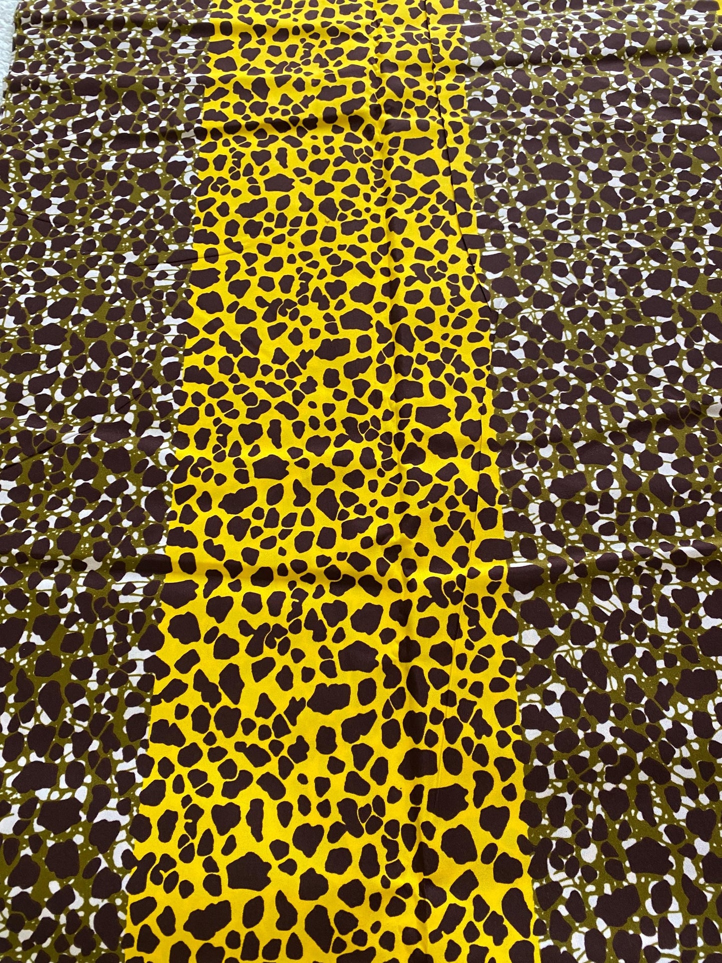 Polycotton African Fabric 6 Yards Soft Ankara Wax Print Material