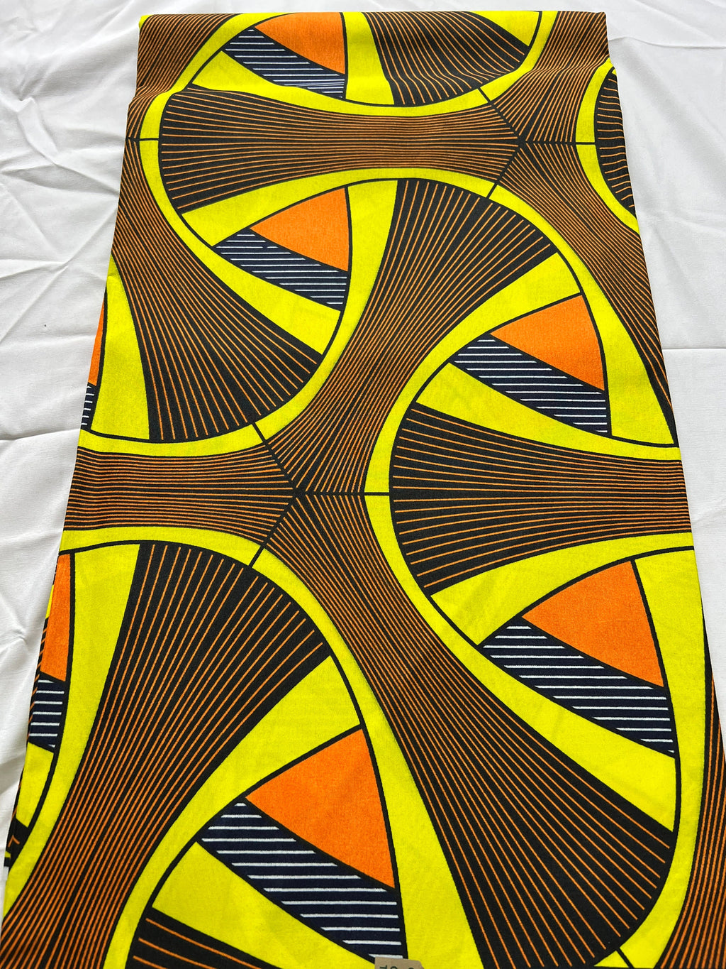 Polycotton African Fabric 6 Yards Soft Ankara Wax Print Material