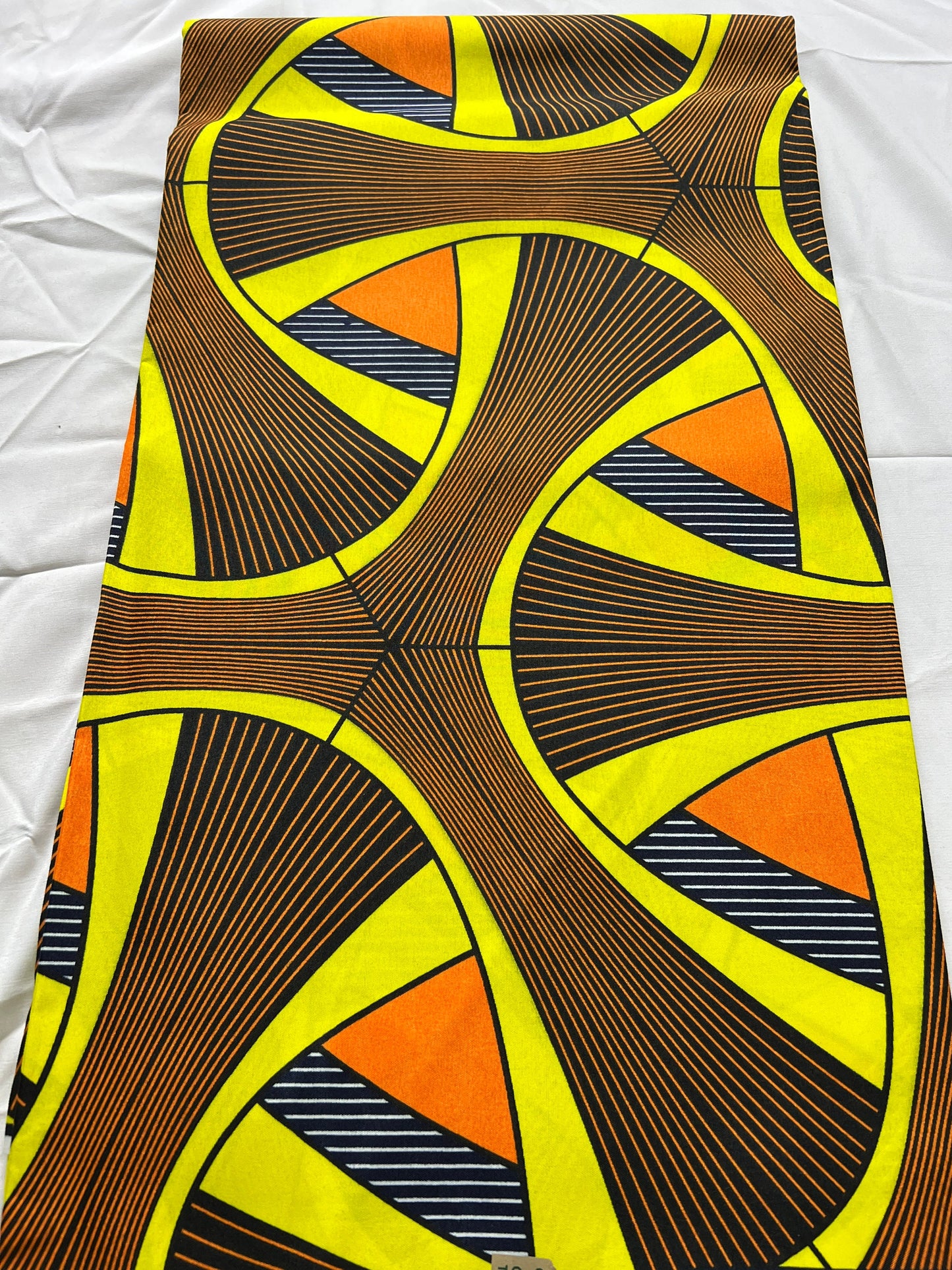 Polycotton African Fabric 6 Yards Soft Ankara Wax Print Material