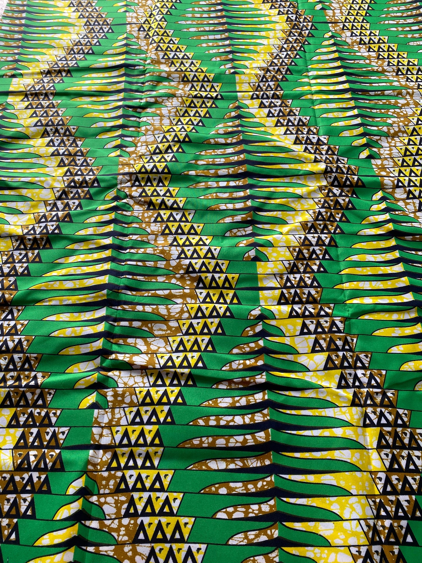 Polycotton African Fabric 6 Yards Soft Ankara Wax Print Material