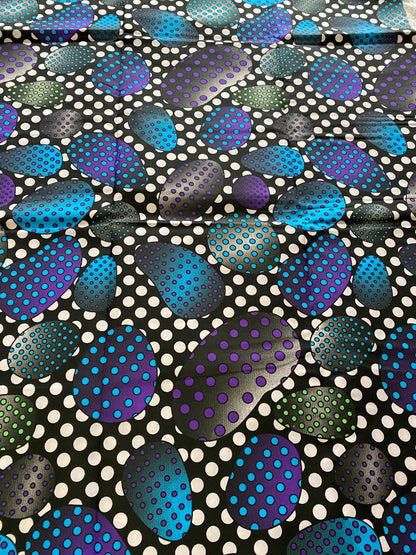 Polycotton African Fabric 6 Yards Soft Ankara Wax Print Material