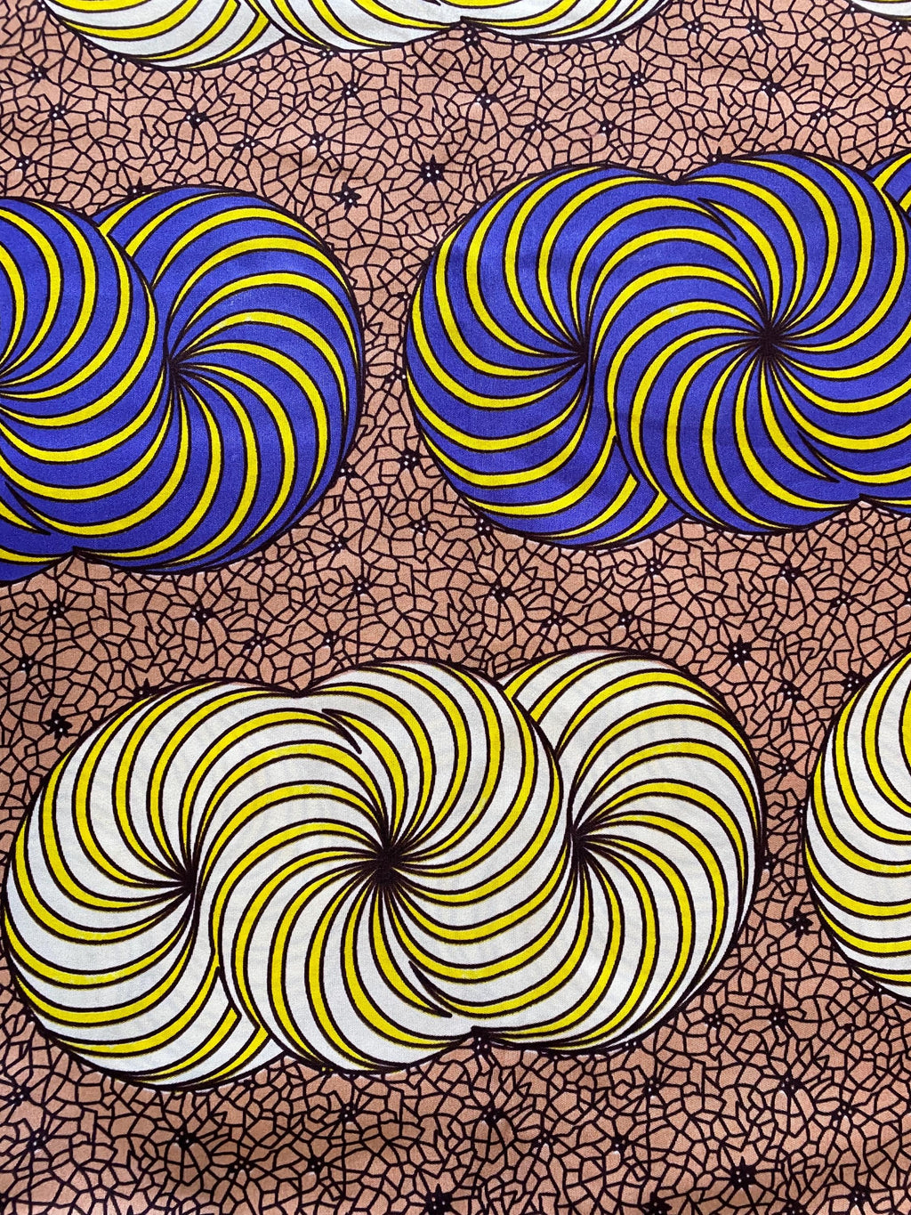 Polycotton African Fabric 6 Yards Soft Ankara Wax Print Material