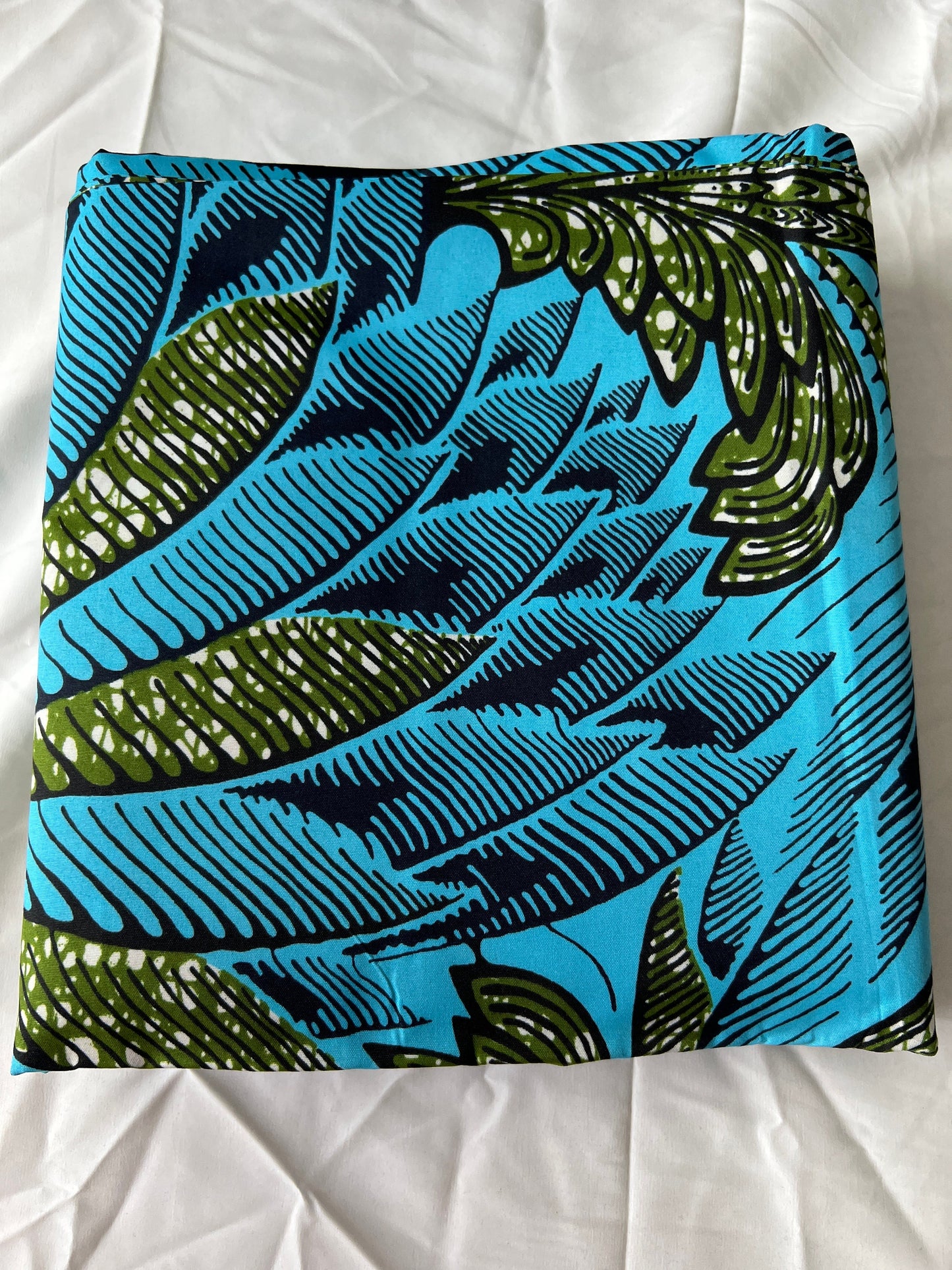 Polycotton African Fabric 6 Yards Soft Ankara Wax Print Material