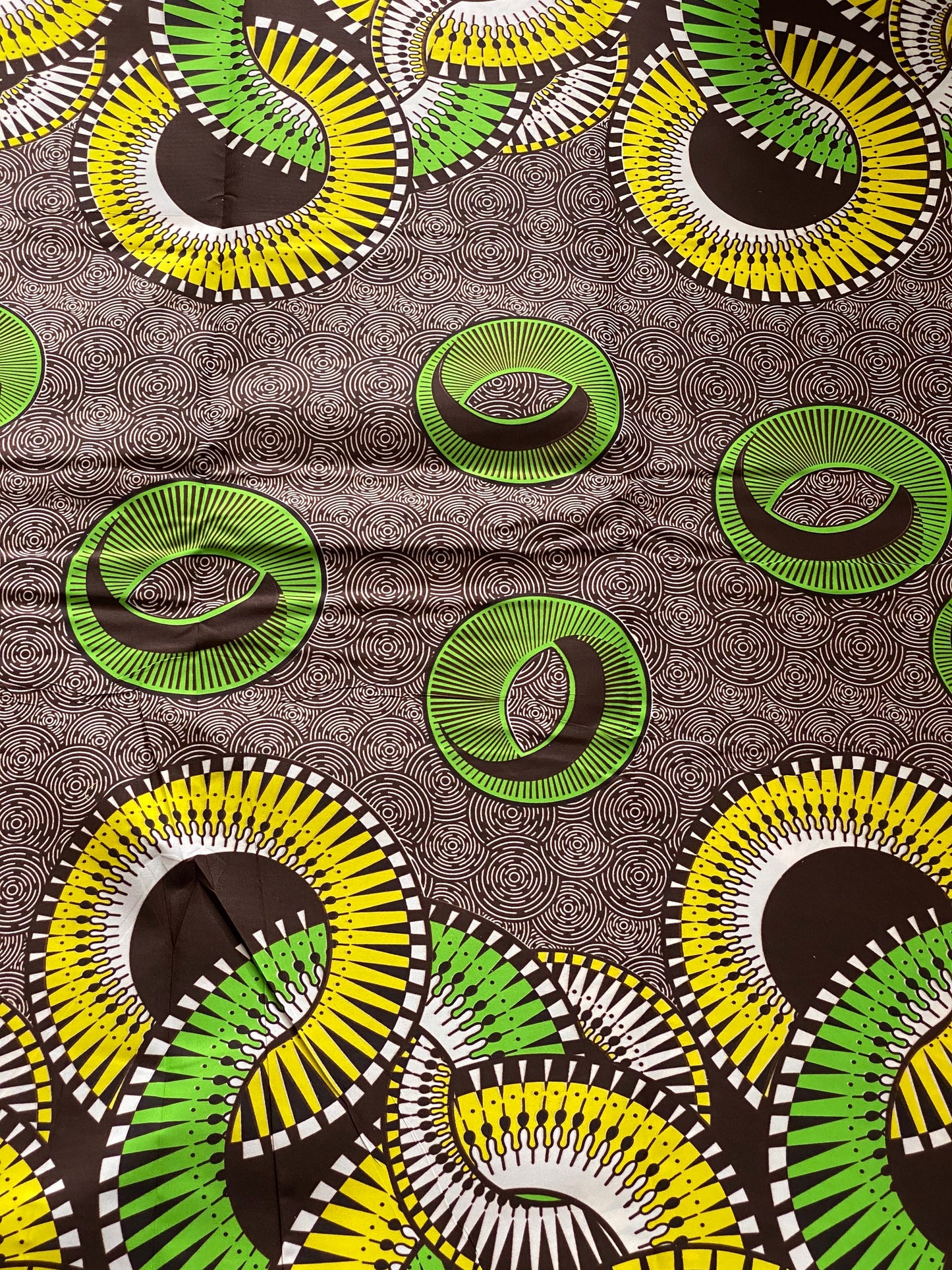 Polycotton African Fabric 6 Yards Soft Ankara Wax Print Material