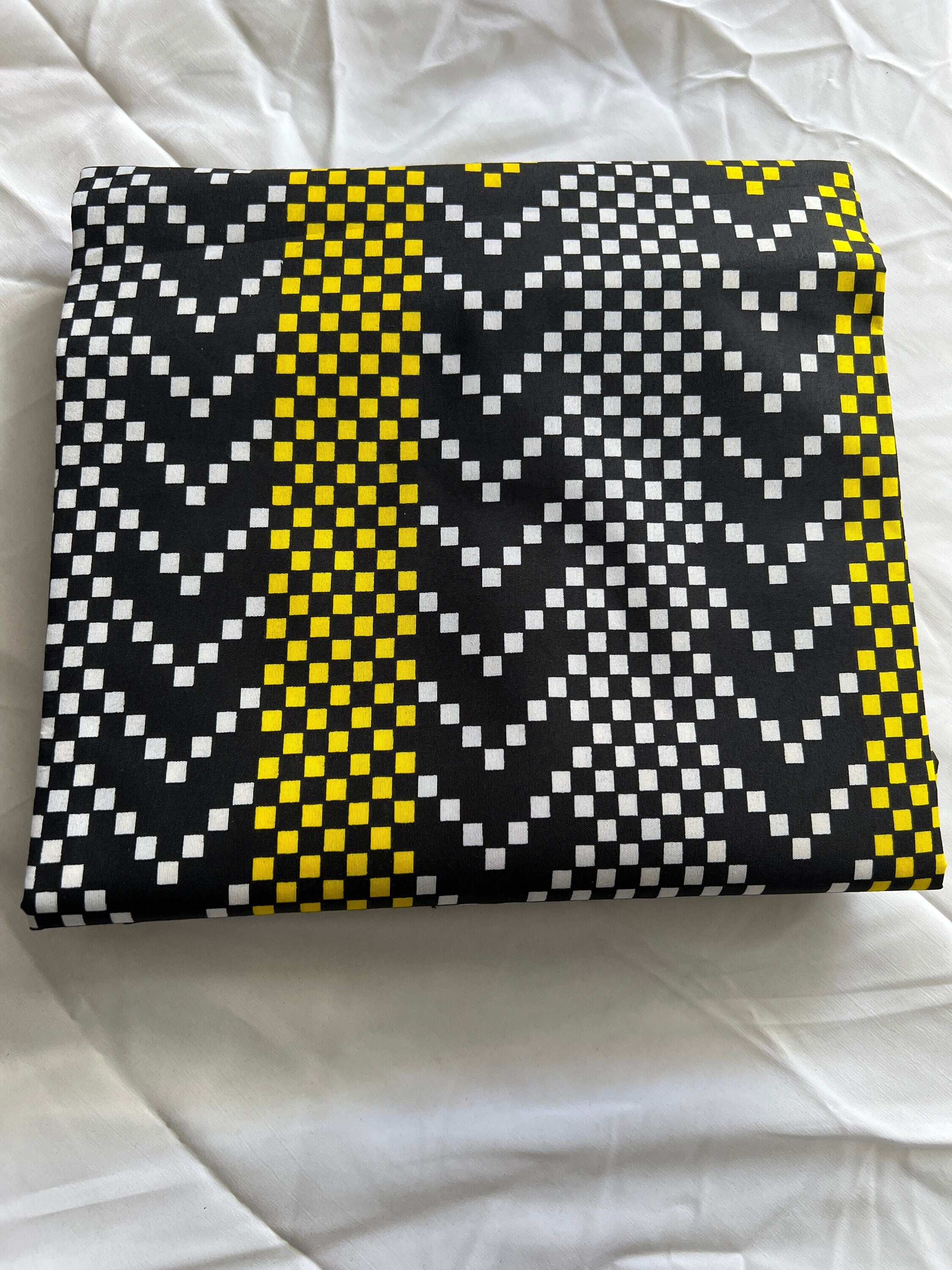 Polycotton African Fabric 6 Yards Soft Ankara Wax Print Material